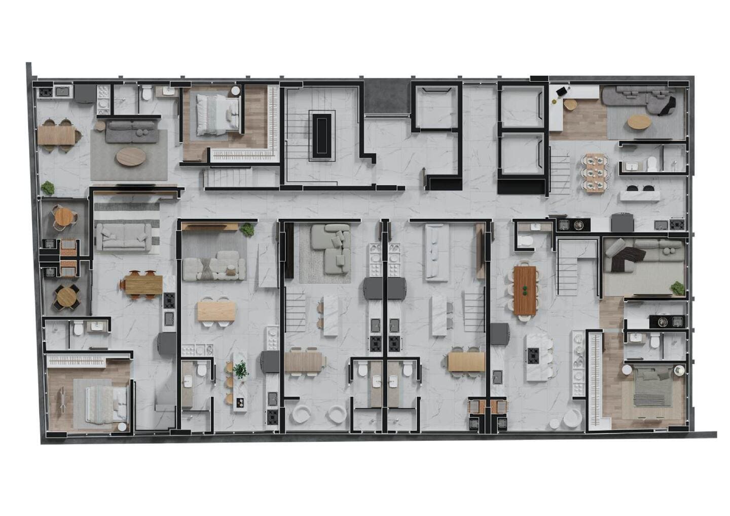 Area de lazer 3 do Park View Residencial em Porto Belo SC