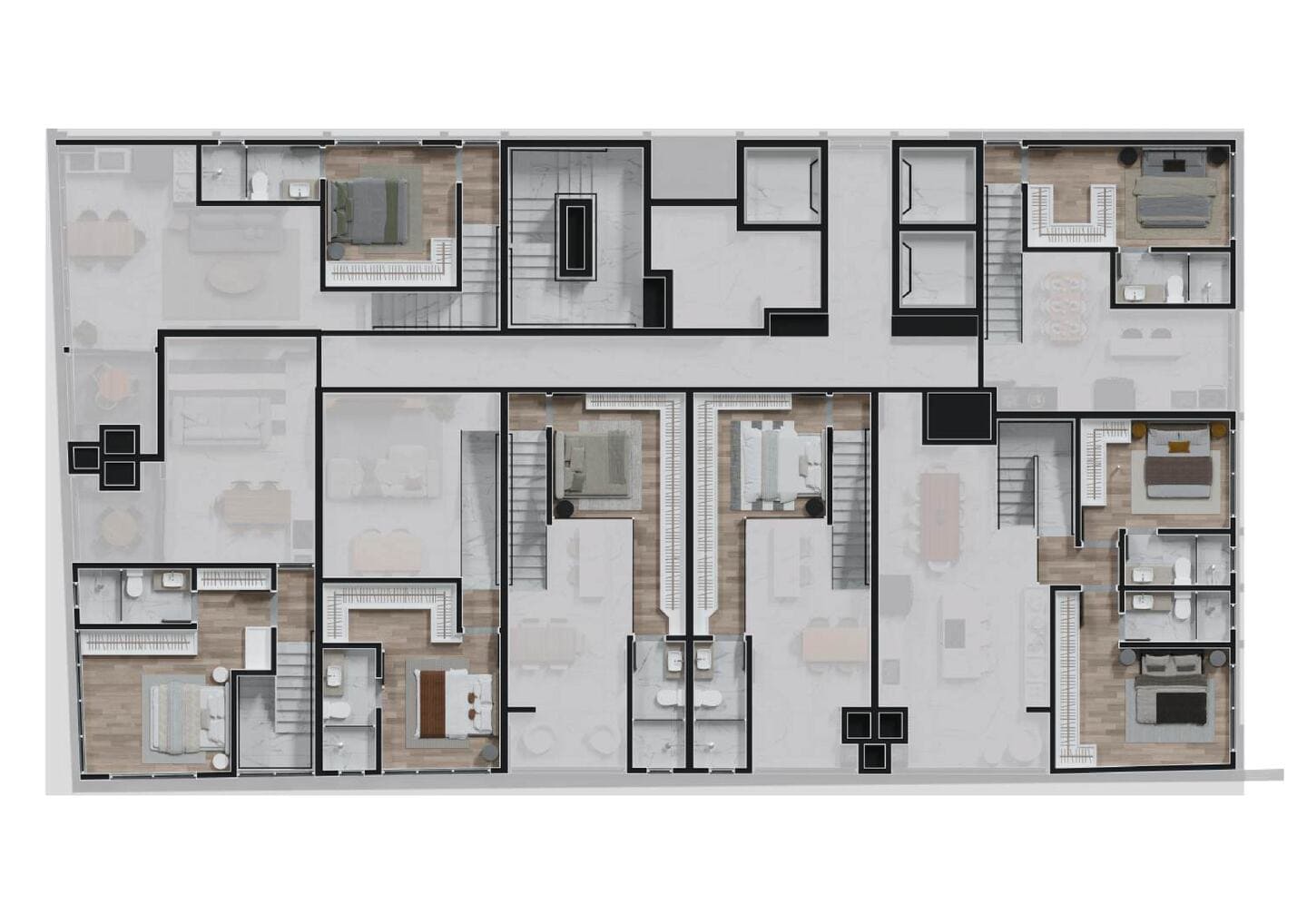 Area de lazer 4 do Park View Residencial em Porto Belo SC