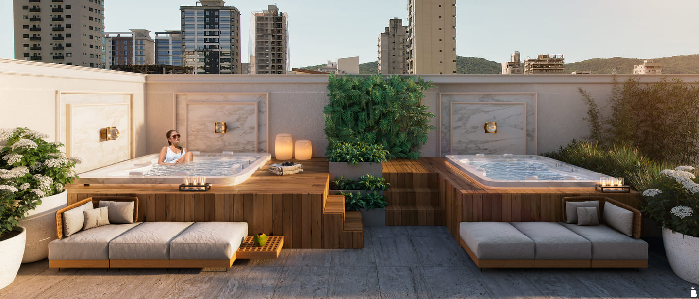 Render 1 do Passione Art Home Residence em Porto Belo SC