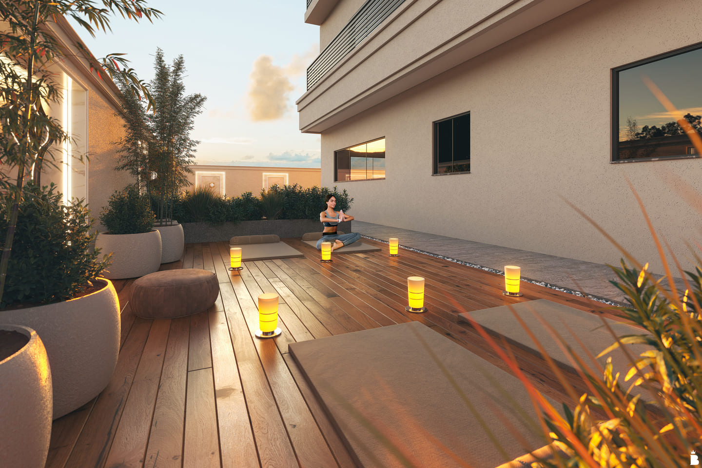 Area de lazer 2 do Passione Art Home Residence em Porto Belo SC