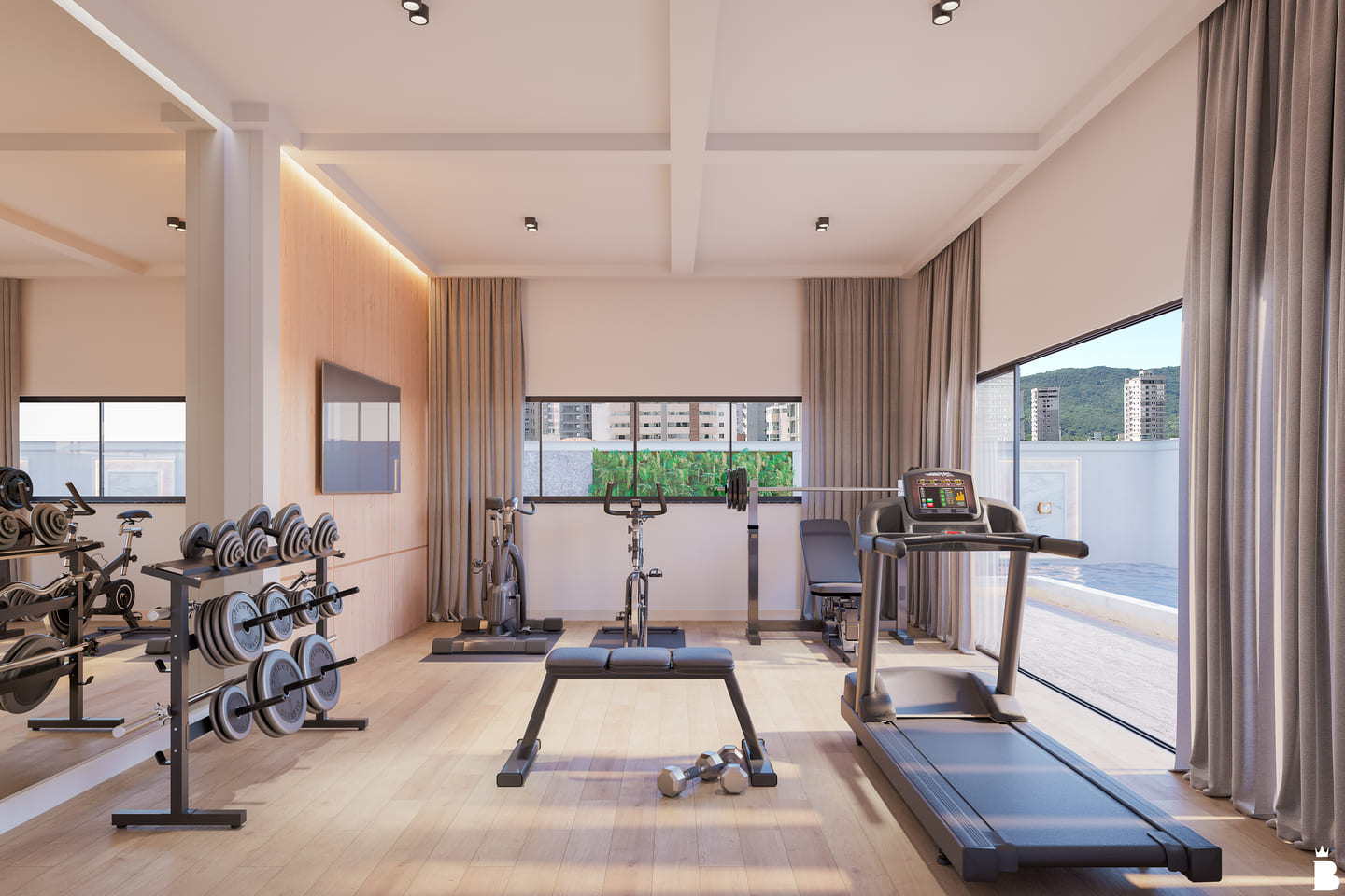 Area de lazer 7 do Passione Art Home Residence em Porto Belo SC