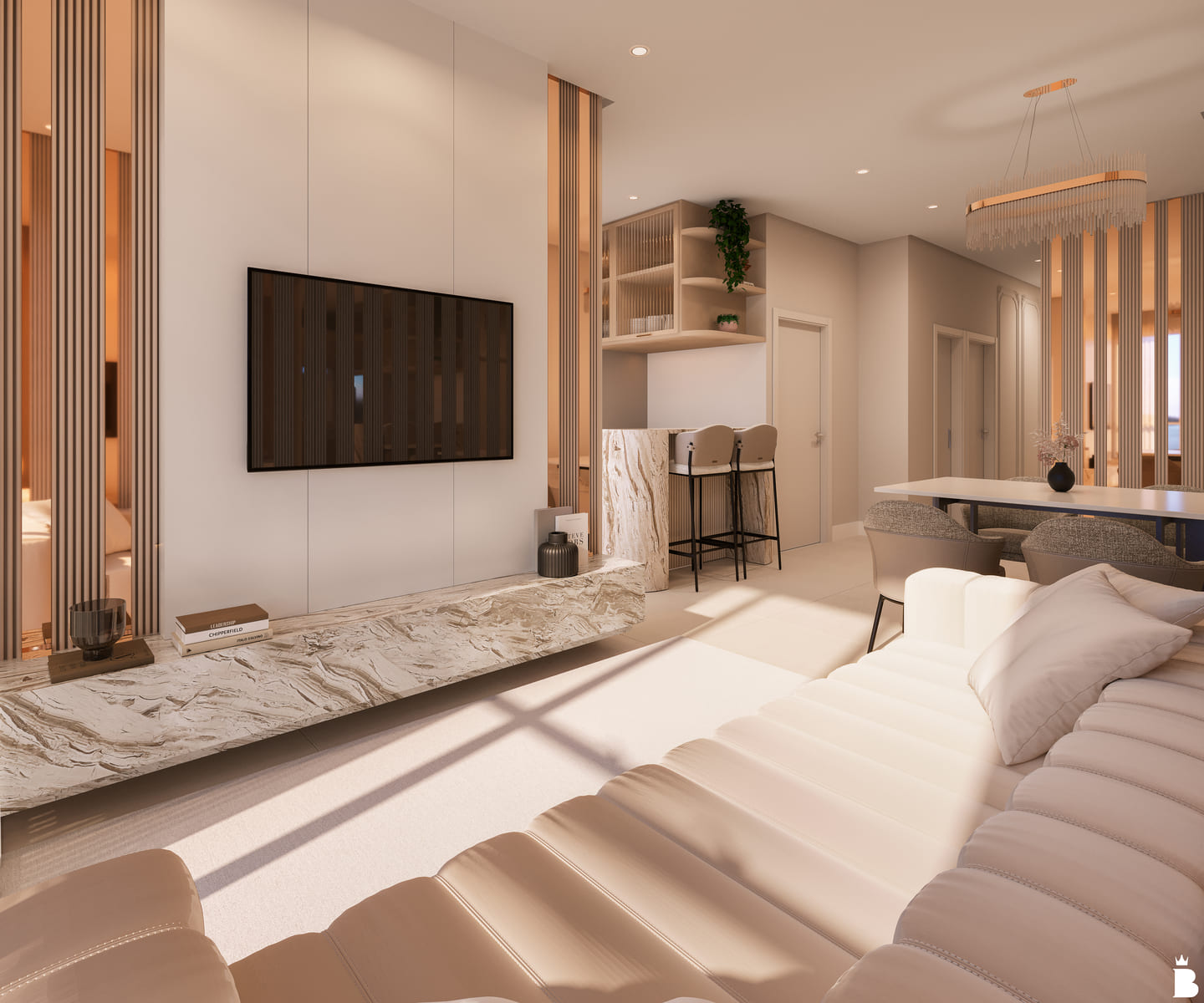 Render 2 do Passione Art Home Residence em Porto Belo SC