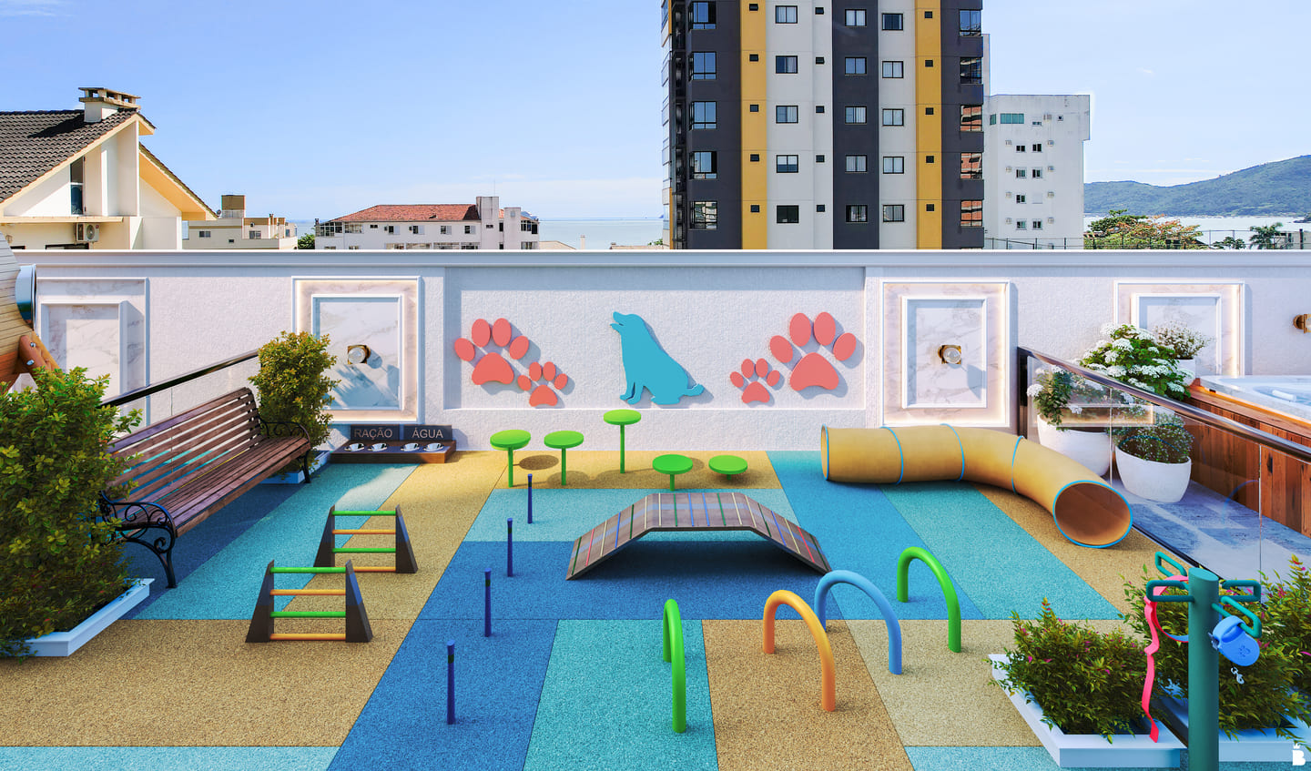 Area de lazer 8 do Passione Art Home Residence em Porto Belo SC