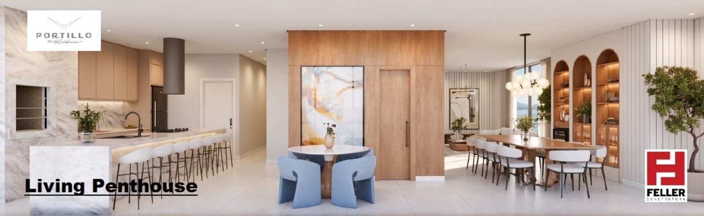Render 4 do Portillo Residence em Porto Belo SC