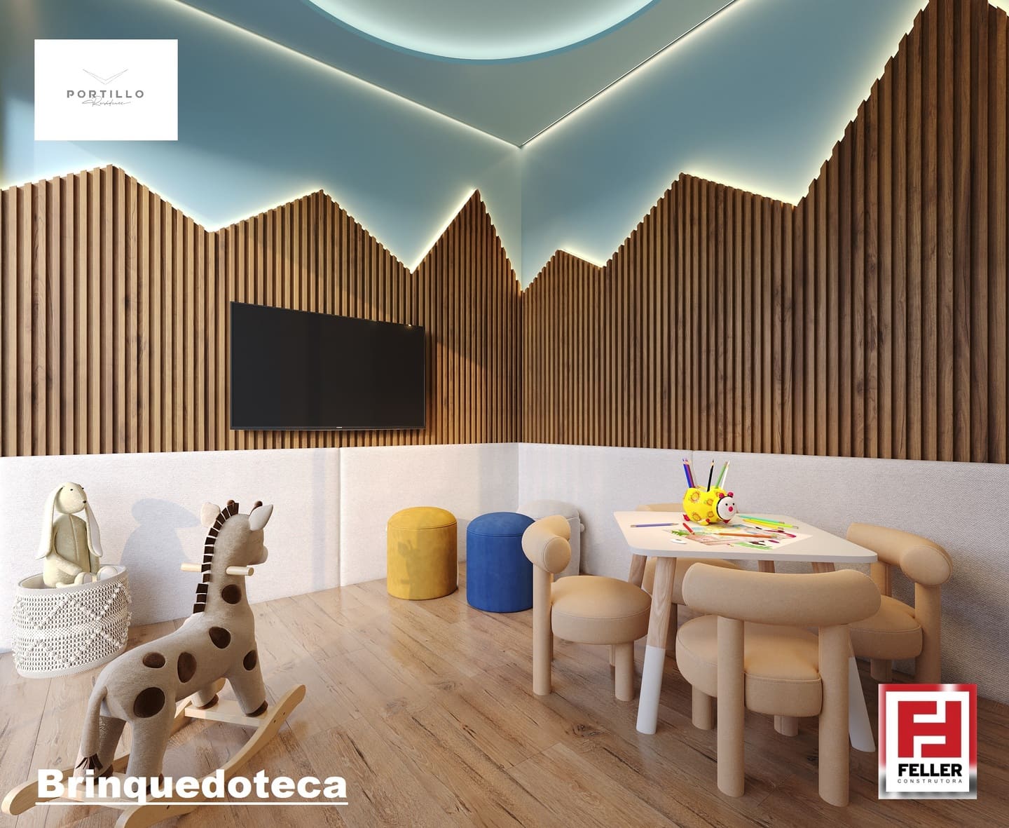 Area de lazer 4 do Portillo Residence em Porto Belo SC