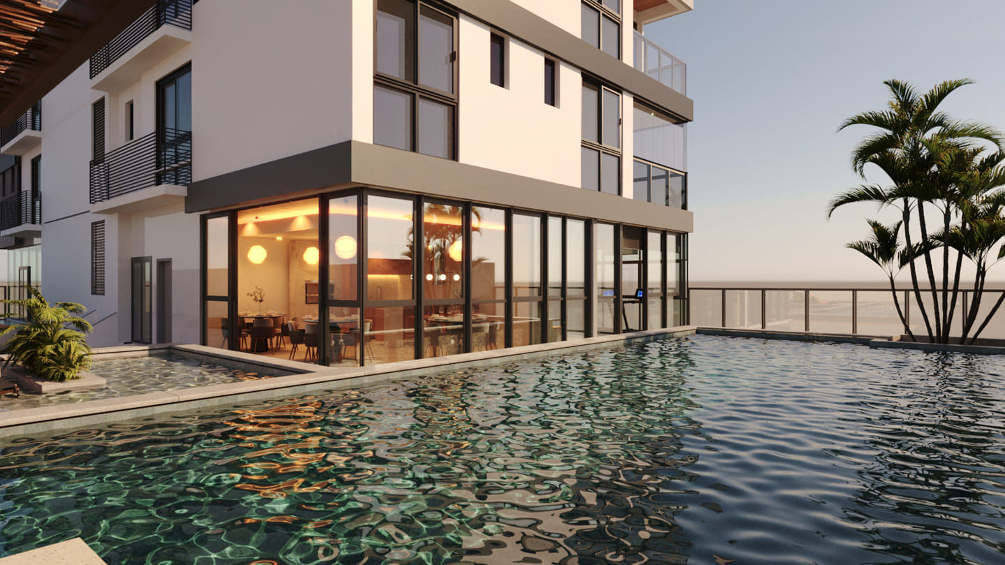 Area de lazer 2 do Positanni em Porto Belo SC