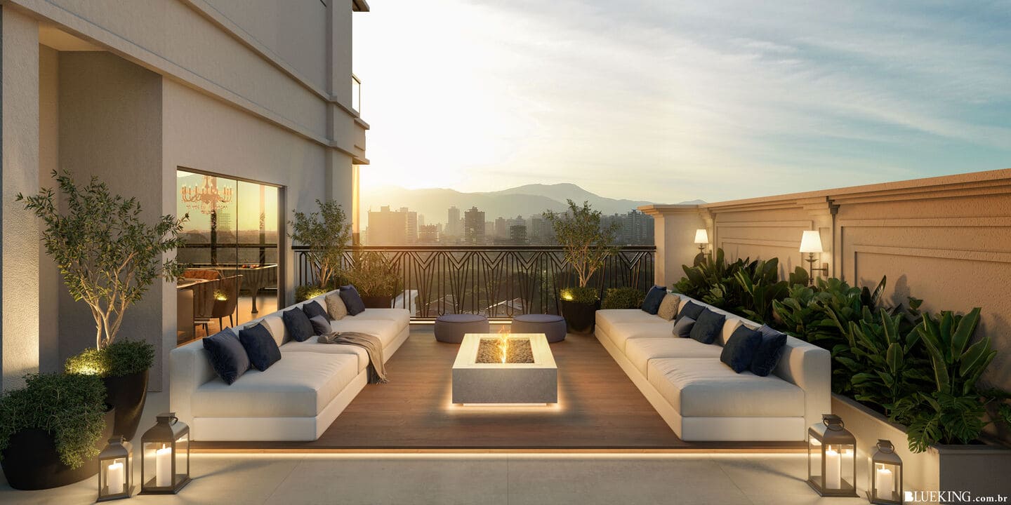 Render 1 do Province di Trento Residence em Porto Belo SC