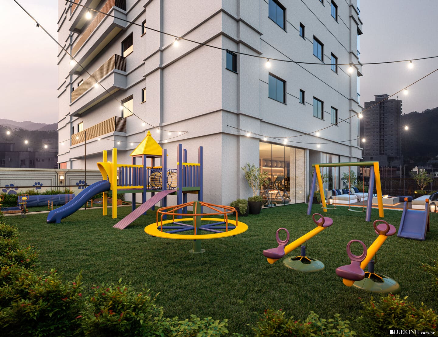 Area de lazer 8 do Province di Trento Residence em Porto Belo SC