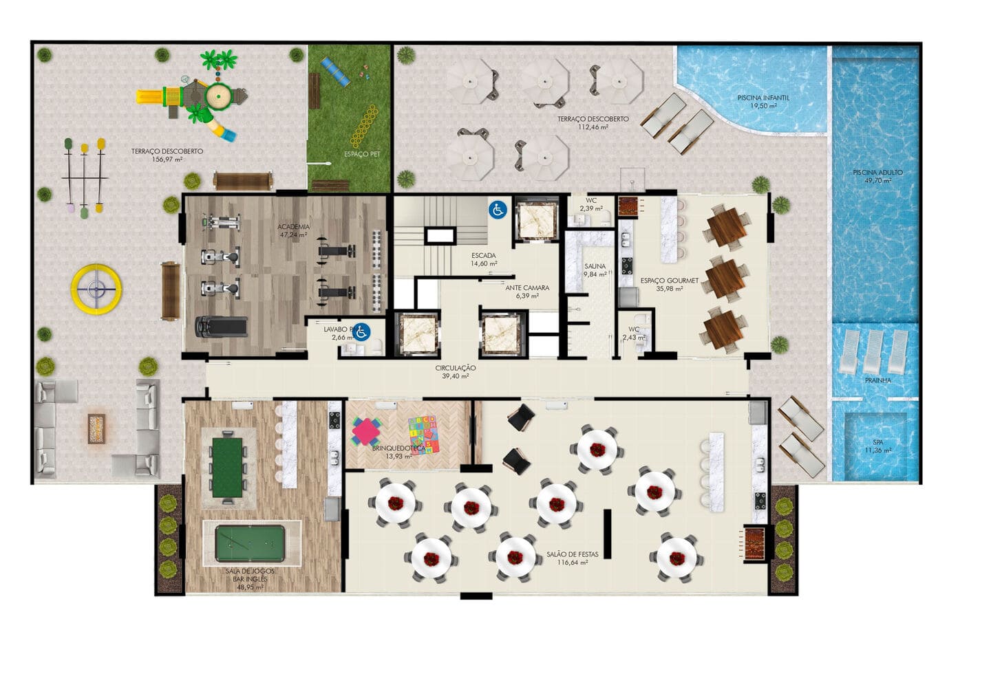 Planta 2 do Province di Trento Residence em Porto Belo SC