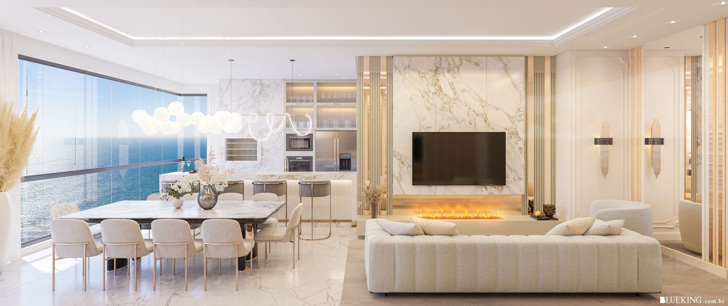 Render 2 do Province di Trento Residence em Porto Belo SC