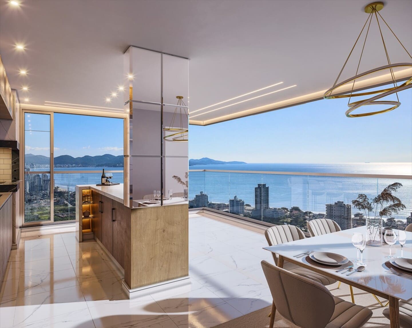 Render 4 do Residencial Baía Rica em Porto Belo SC