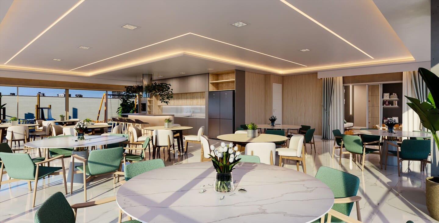 Render 1 do Residencial Baía Rica em Porto Belo SC