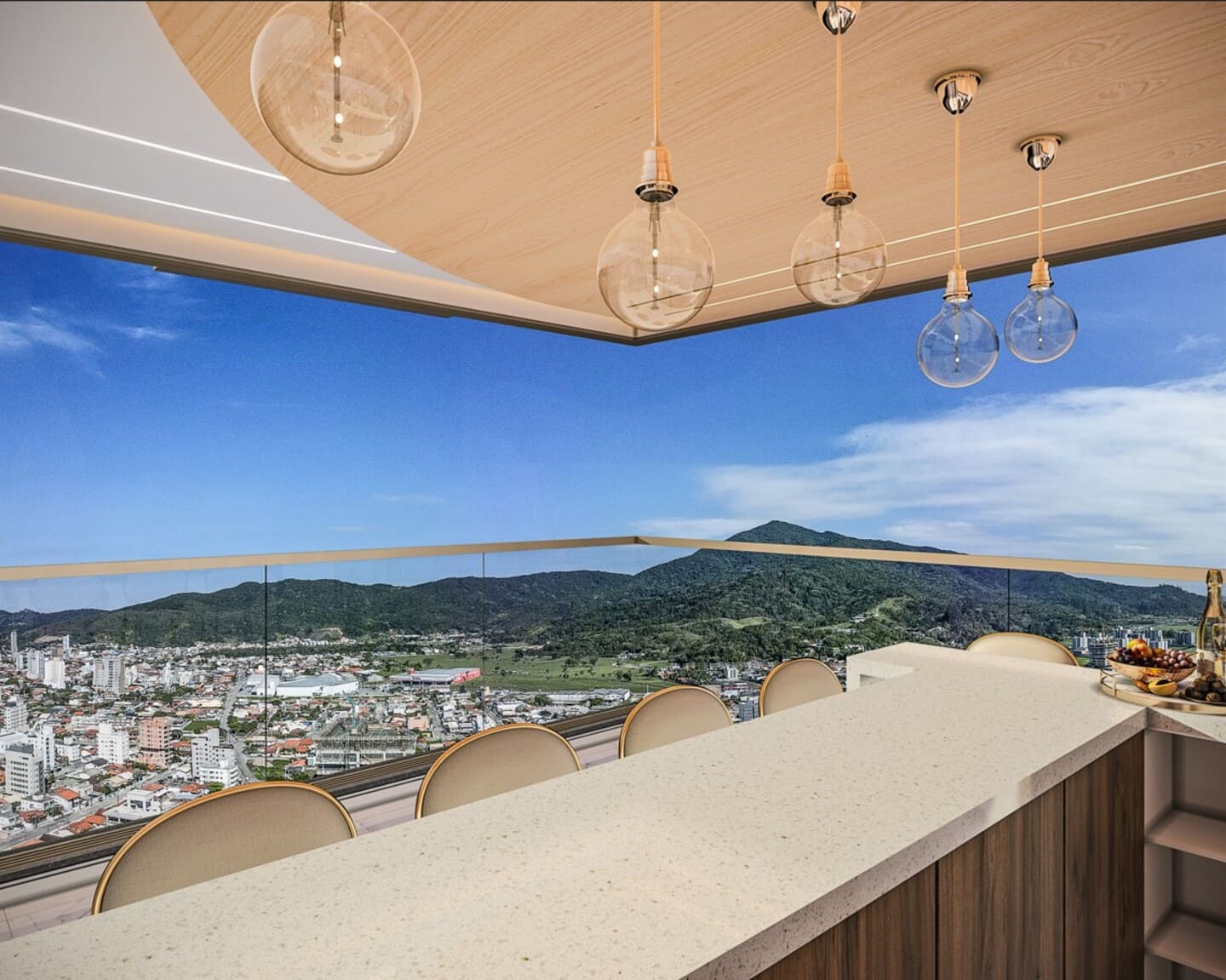 Render 6 do Residencial Baía Rica em Porto Belo SC