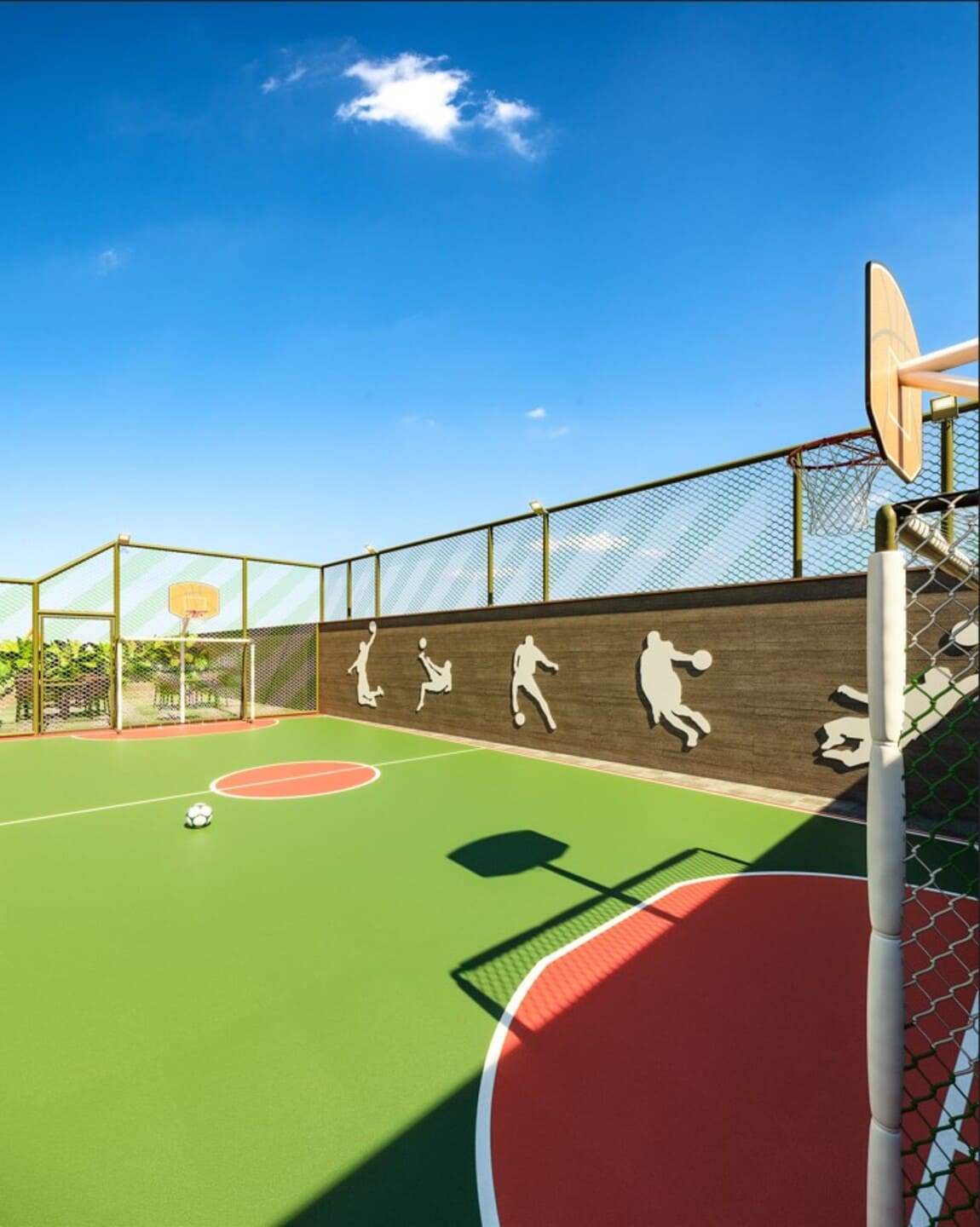 Area de lazer 9 do Residencial Baía Rica em Porto Belo SC