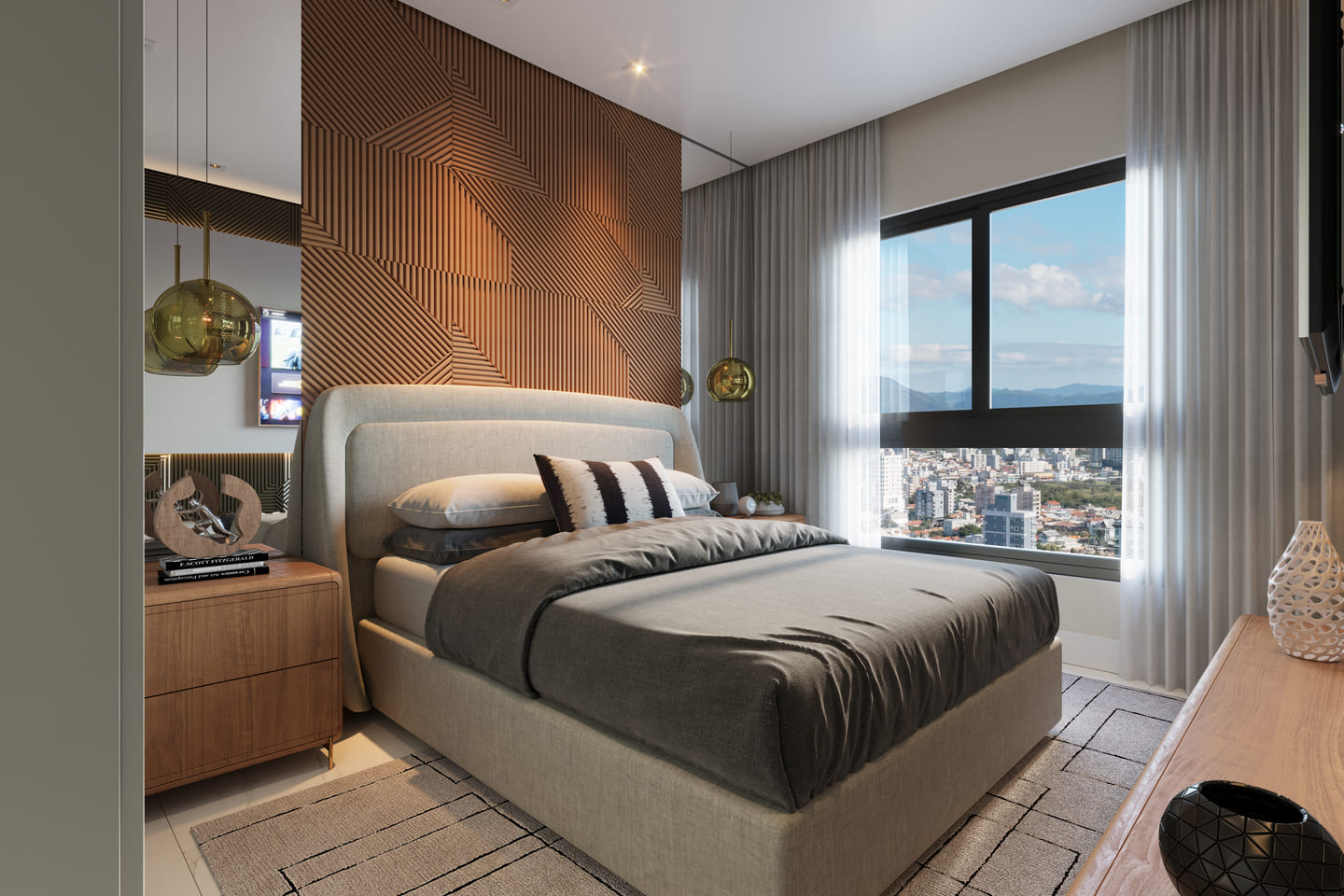 Render 7 do Residenziale Lago Di Como em Porto Belo SC