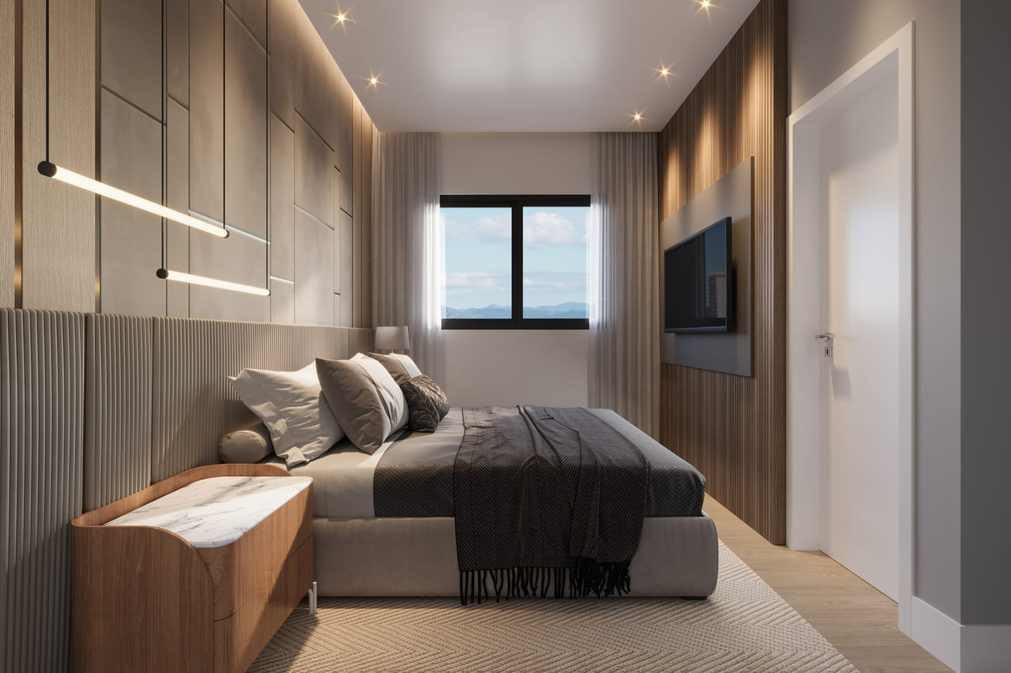 Render 6 do Residenziale Lago Di Como em Porto Belo SC