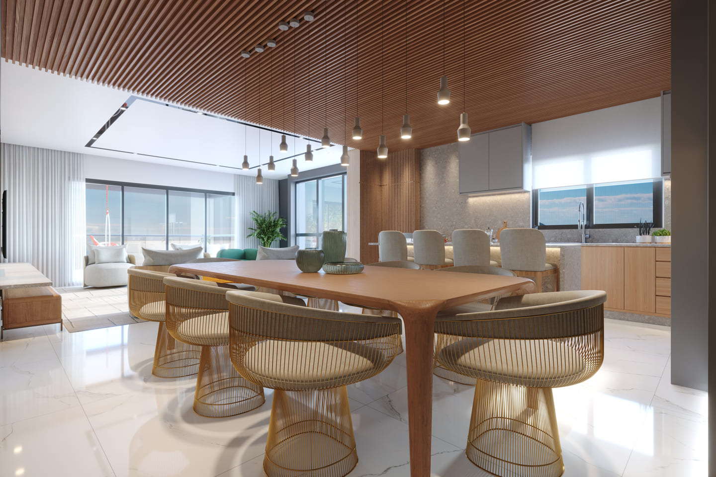 Render 4 do Residenziale Lago Di Como em Porto Belo SC