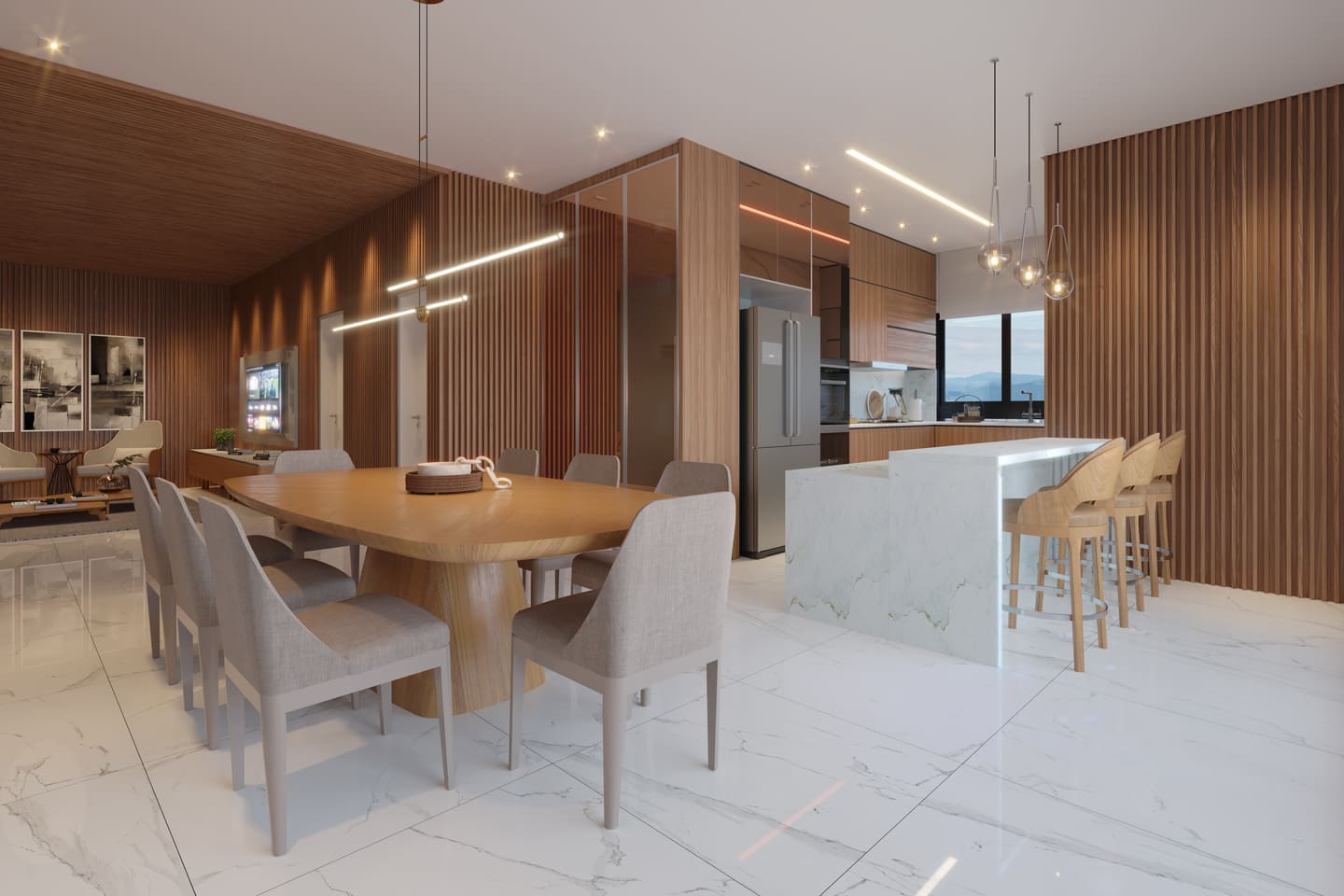 Render 5 do Residenziale Lago Di Como em Porto Belo SC
