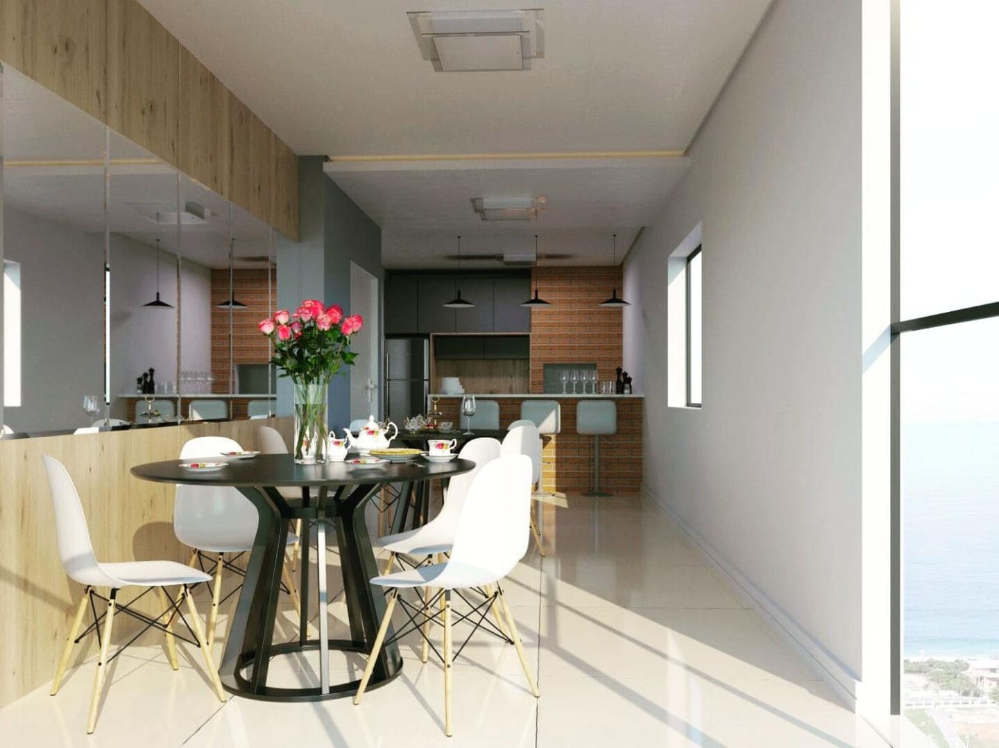 Render 1 do Salou Residence em Porto Belo SC