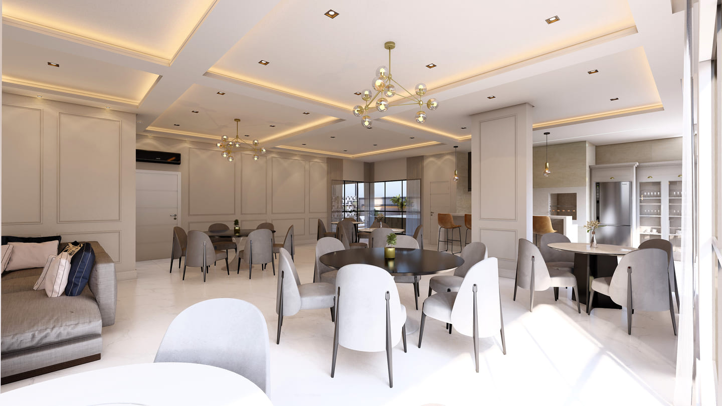 Render 13 do Santa Monica Beach Residence em Porto Belo SC