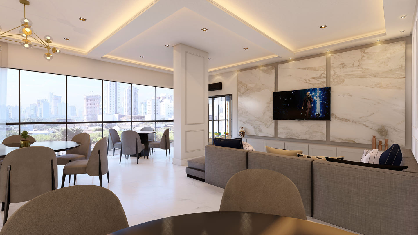 Render 14 do Santa Monica Beach Residence em Porto Belo SC