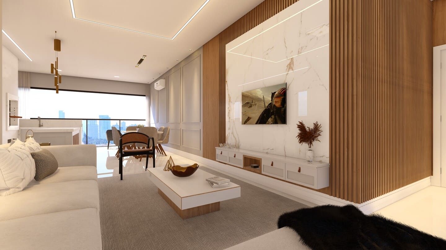 Render 4 do Santa Monica Beach Residence em Porto Belo SC