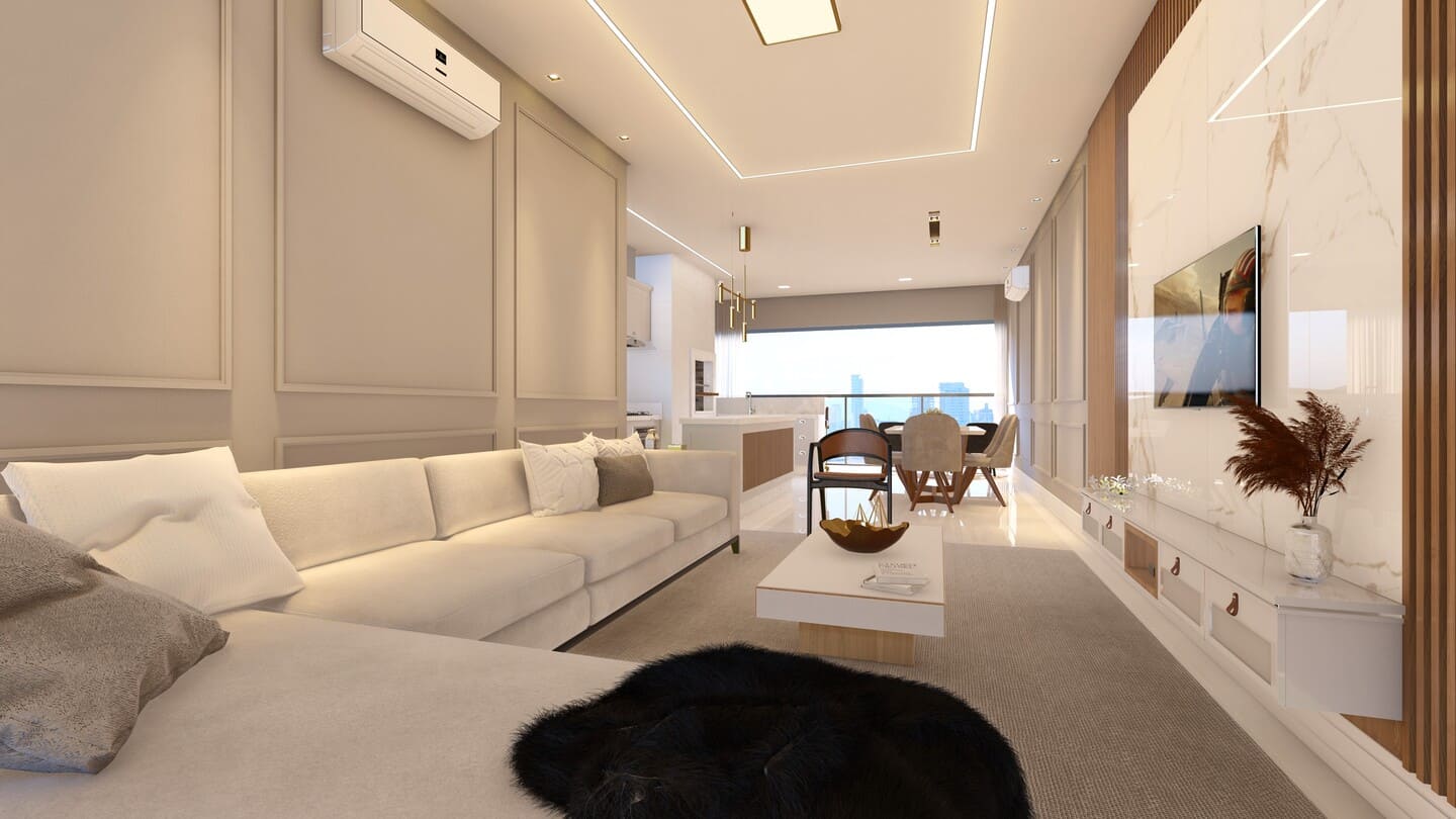 Render 3 do Santa Monica Beach Residence em Porto Belo SC