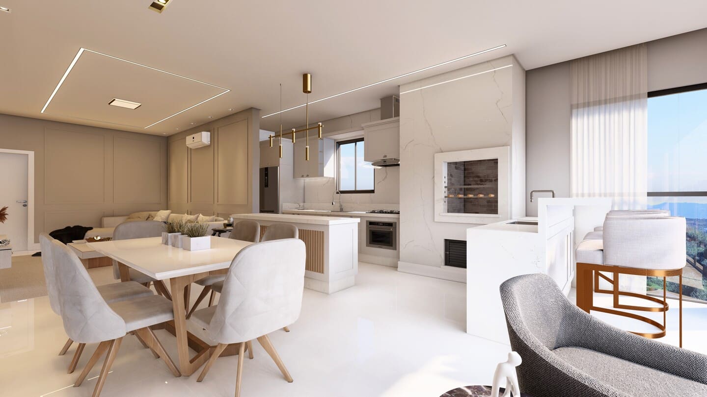 Render 5 do Santa Monica Beach Residence em Porto Belo SC