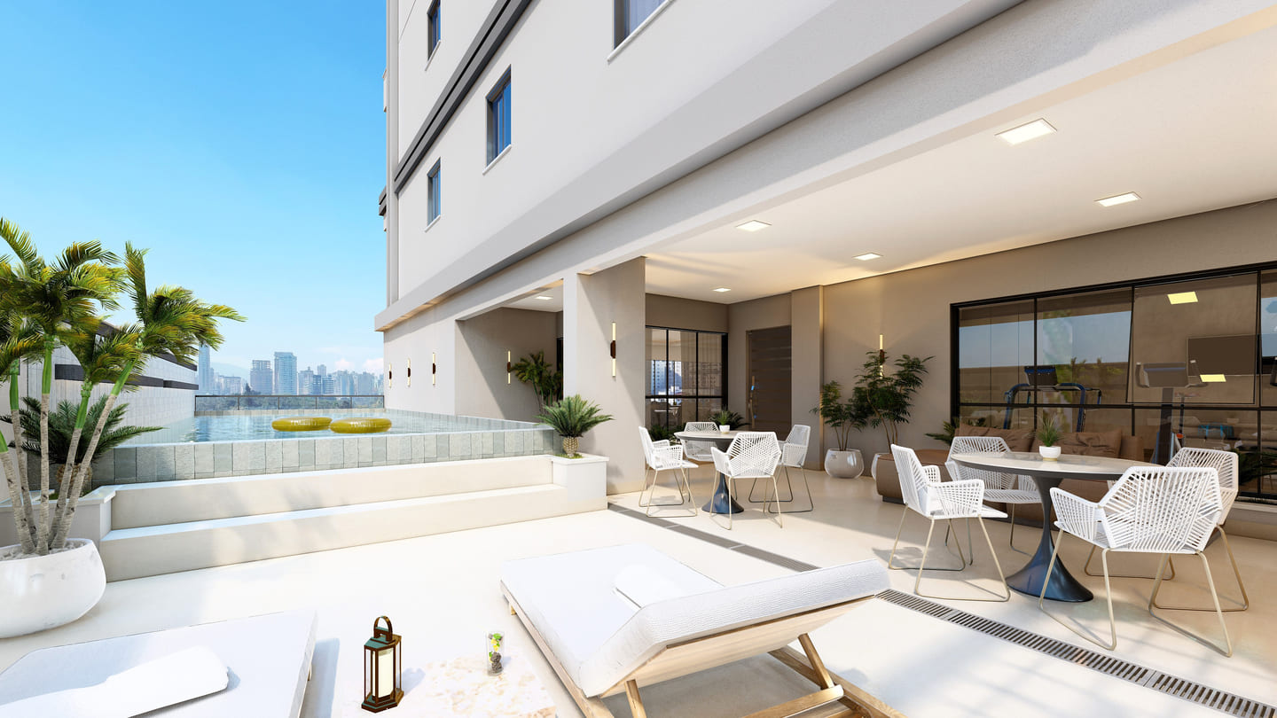 Render 10 do Santa Monica Beach Residence em Porto Belo SC
