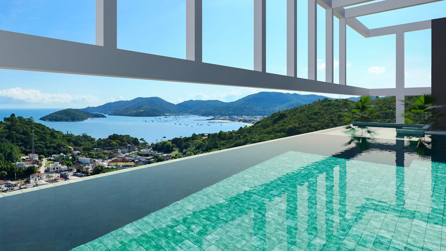 Area de lazer 3 do Sea Breeze em Porto Belo SC