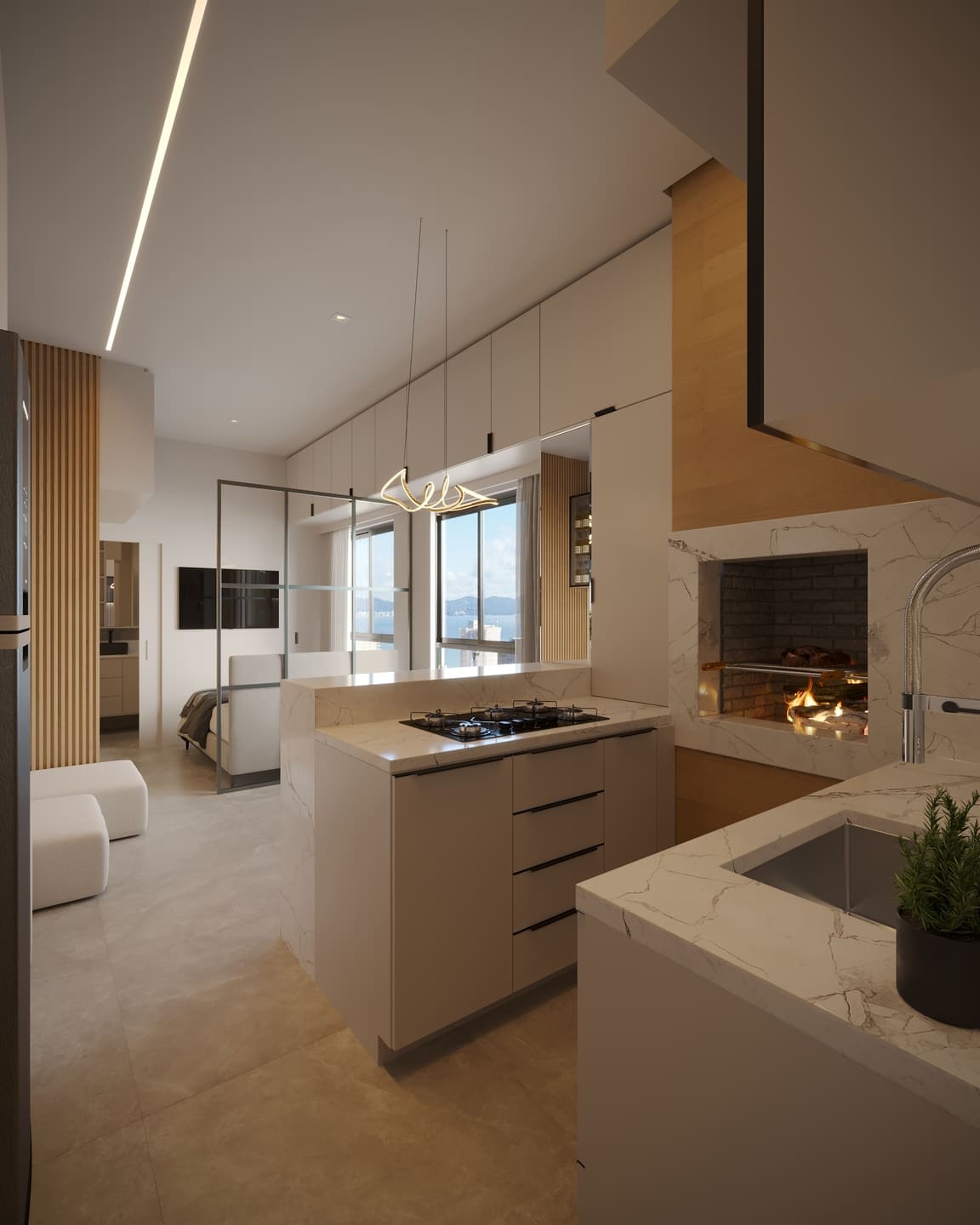 Render 2 do Sea Breeze em Porto Belo SC
