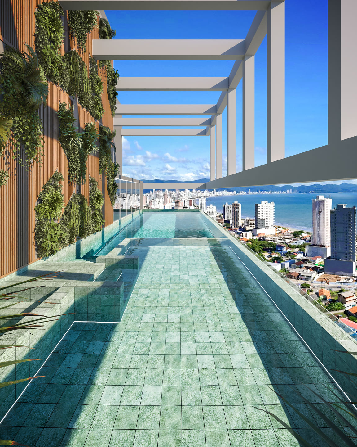 Area de lazer 2 do Sea Breeze em Porto Belo SC