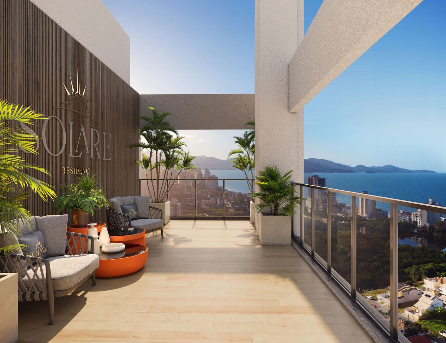 Render 1 do Solare Residence em Porto Belo SC
