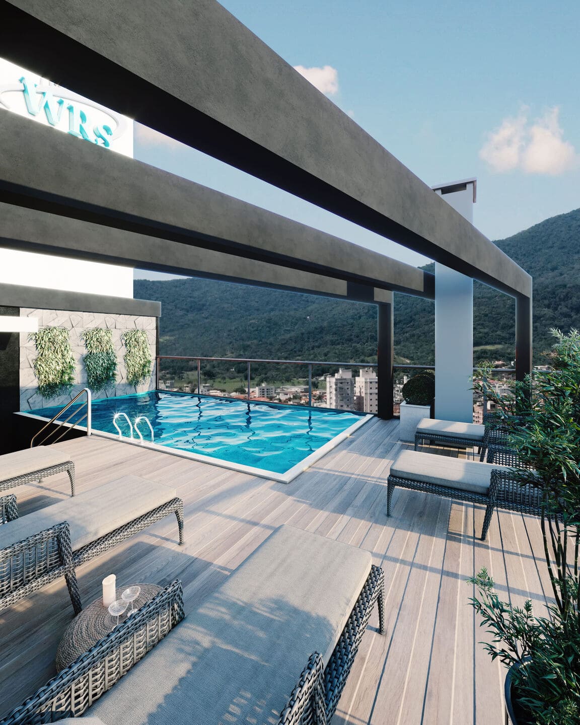 Render 1 do Sunset Beach em Porto Belo SC