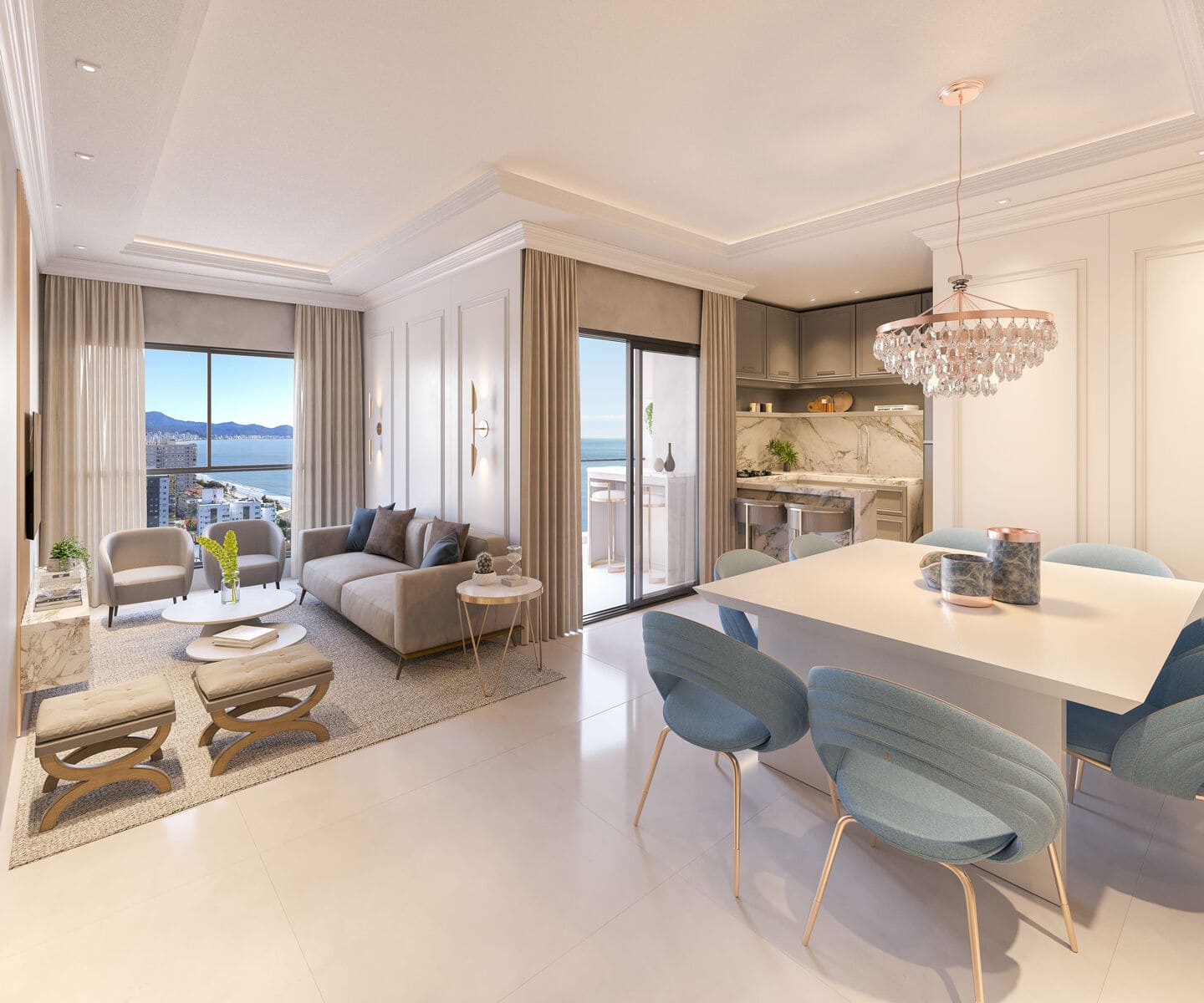 Render 3 do Vancouver Coast Residence em Porto Belo SC
