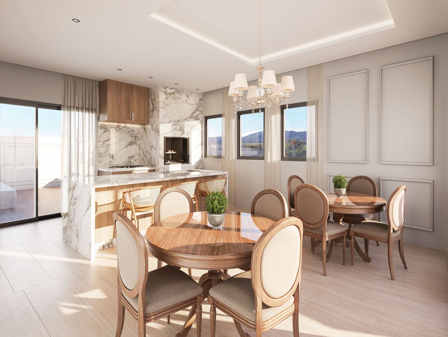 Area de lazer 2 do Vancouver Coast Residence em Porto Belo SC
