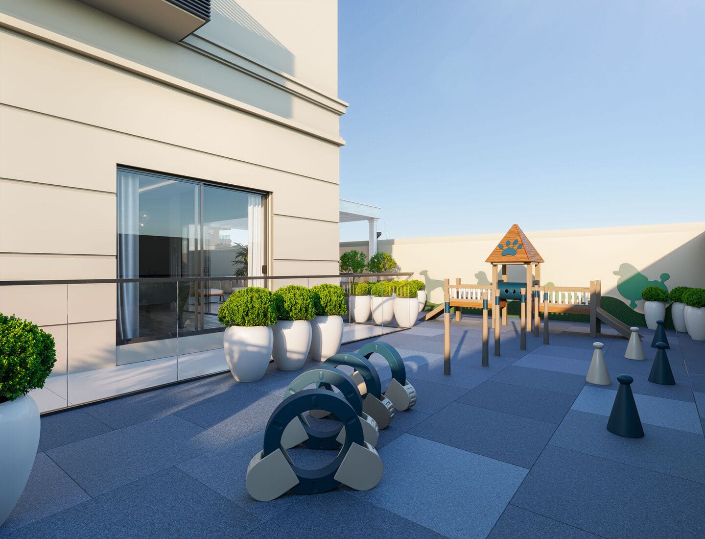 Area de lazer 1 do Vancouver Coast Residence em Porto Belo SC
