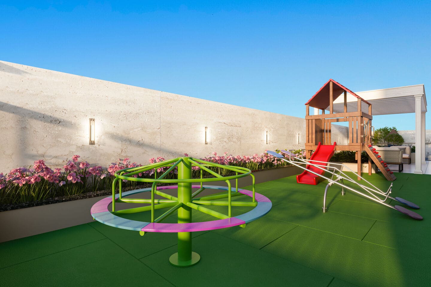 Area de lazer 5 do Vancouver Coast Residence em Porto Belo SC