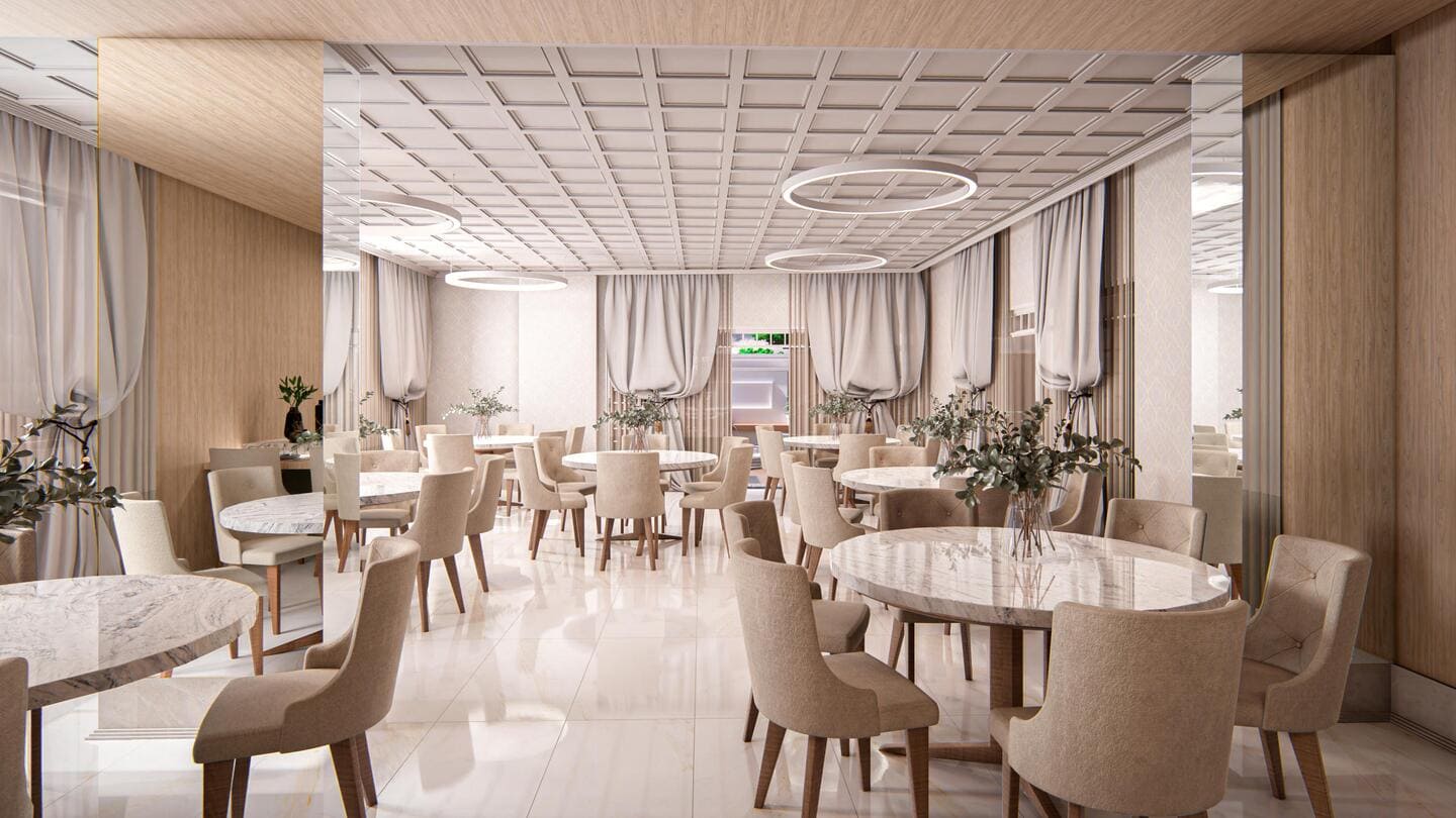 Area de lazer 8 do Vendôme Résidence em Porto Belo SC