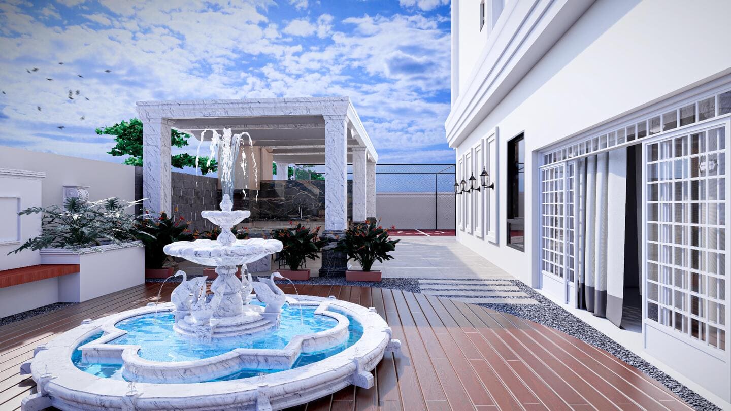 Area de lazer 6 do Vendôme Résidence em Porto Belo SC