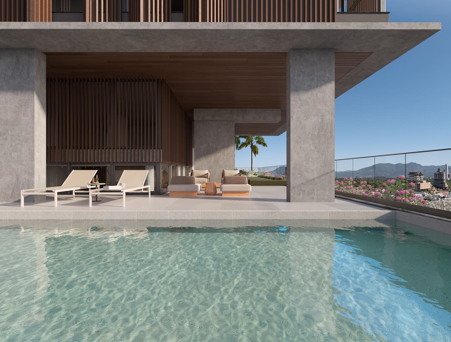Area de lazer 1 do Vibra Phacz Home em Porto Belo SC