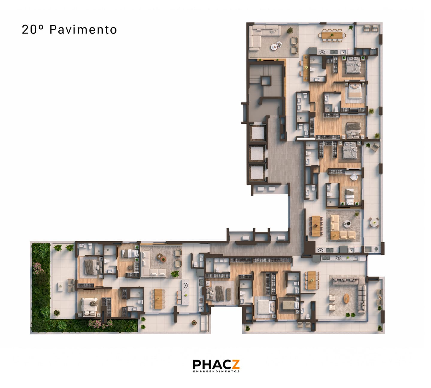 Planta 6 do Vibra Phacz Home em Porto Belo SC