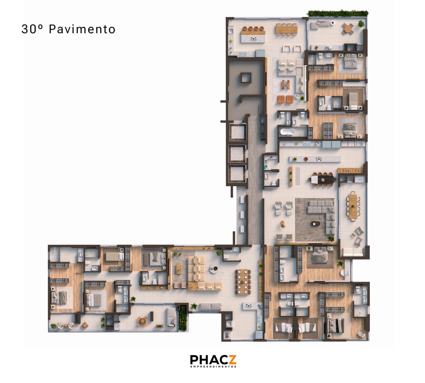 Planta 3 do Vibra Phacz Home em Porto Belo SC