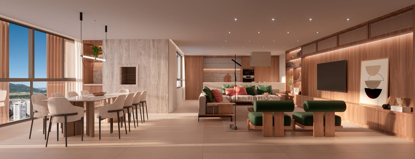 Render 3 do Vibra Phacz Home em Porto Belo SC