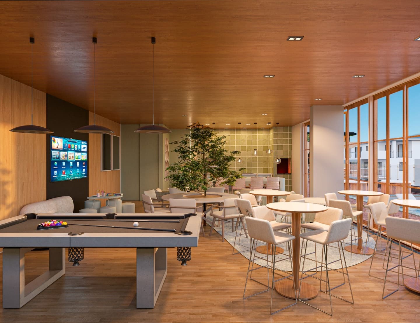 Area de lazer 2 do Villa Copenhagen em Porto Belo SC