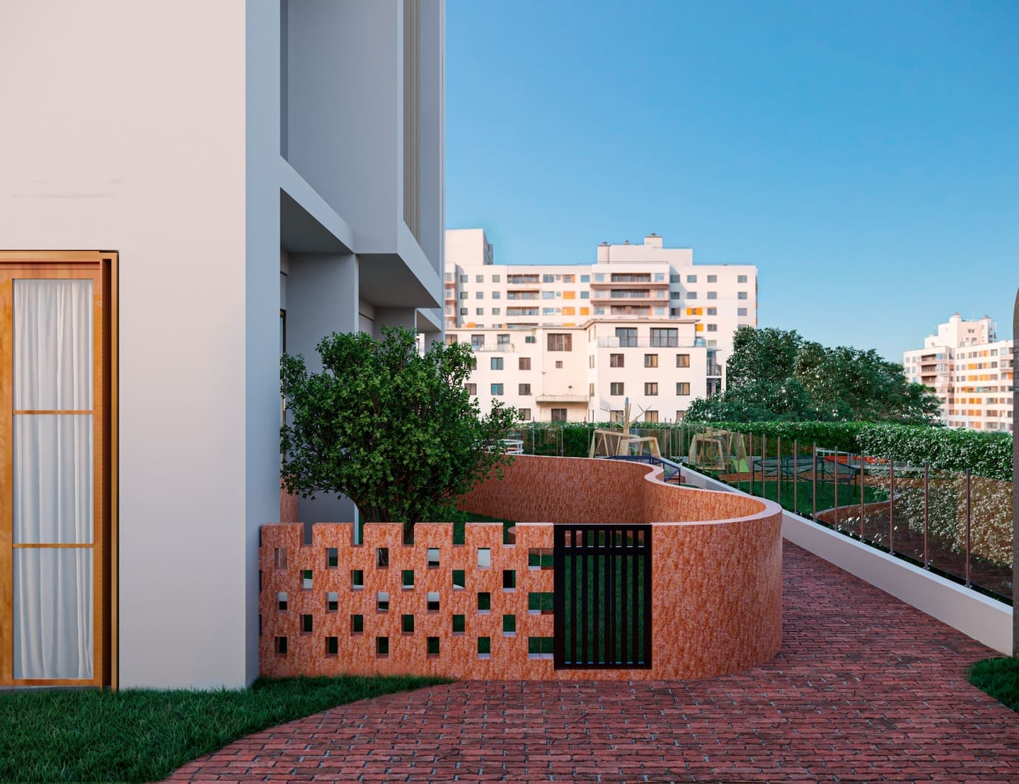 Area de lazer 14 do Villa Copenhagen em Porto Belo SC