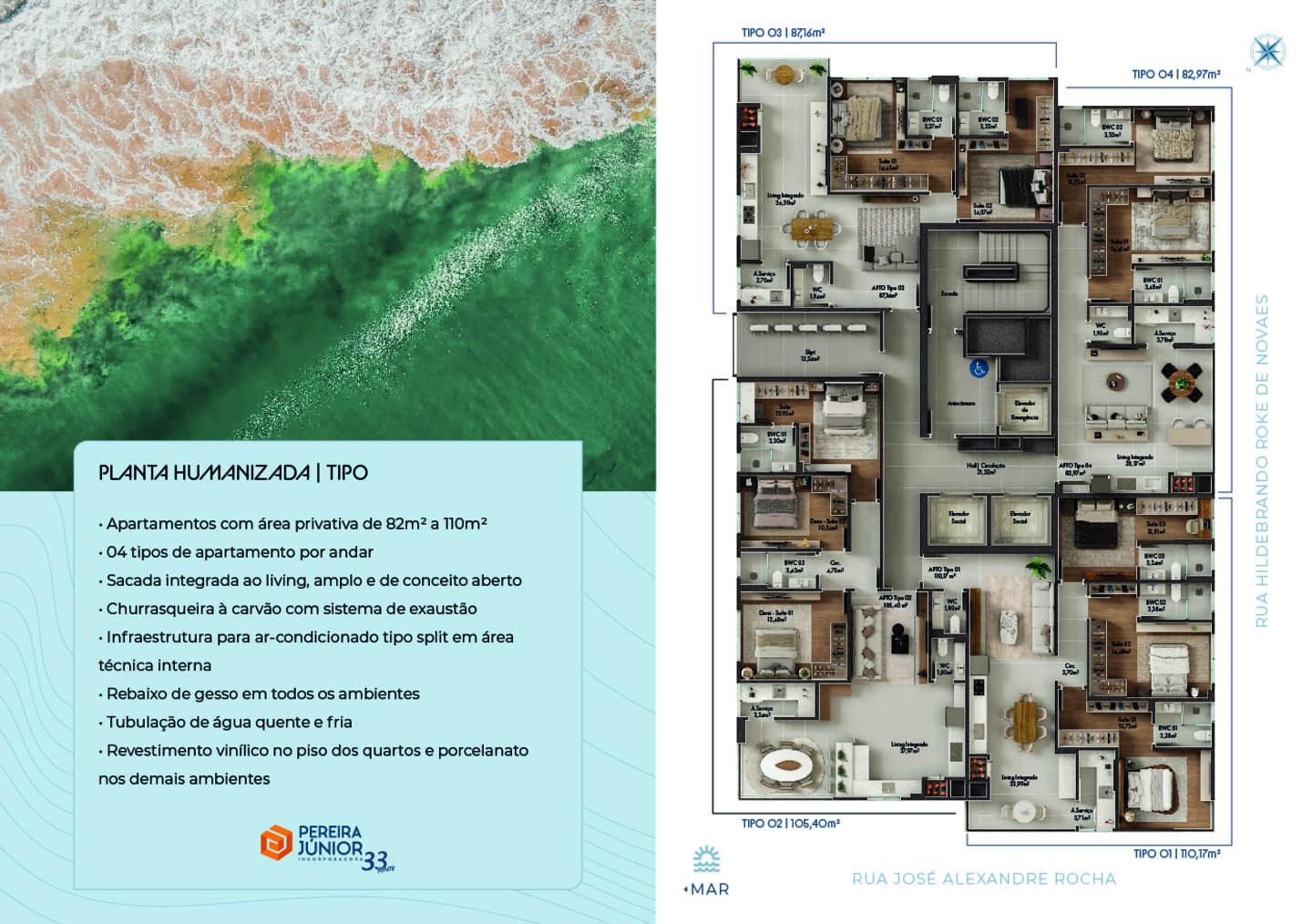 Area de lazer 1 do Vyllar Summer em Porto Belo SC