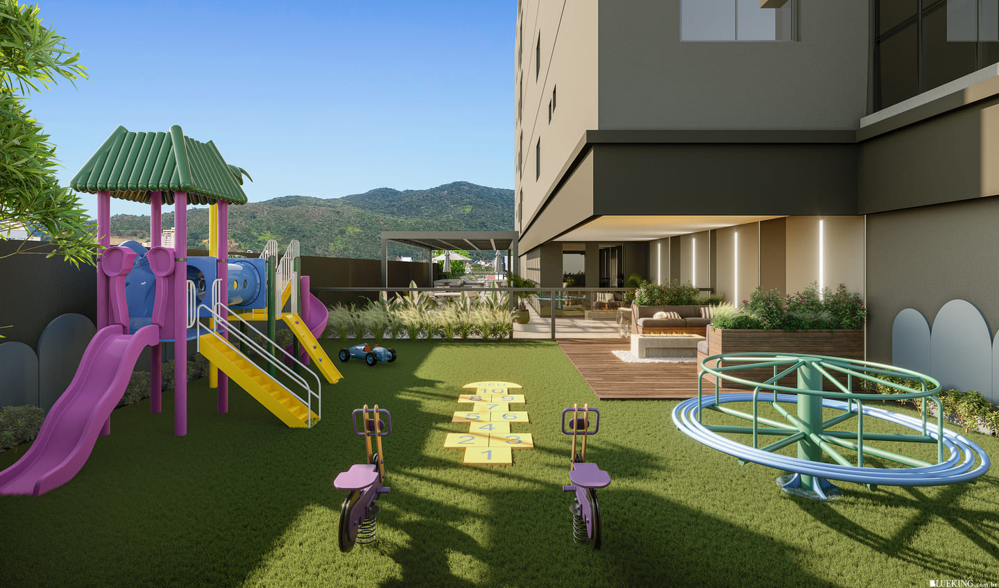 Area de lazer 5 do Vyllar Tower Residence em Porto Belo SC