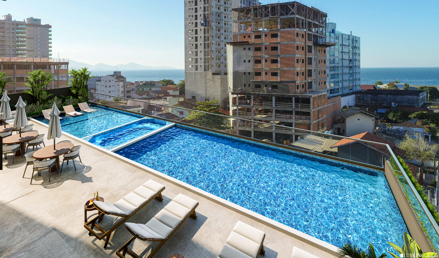 Render 1 do Vyllar Tower Residence em Porto Belo SC
