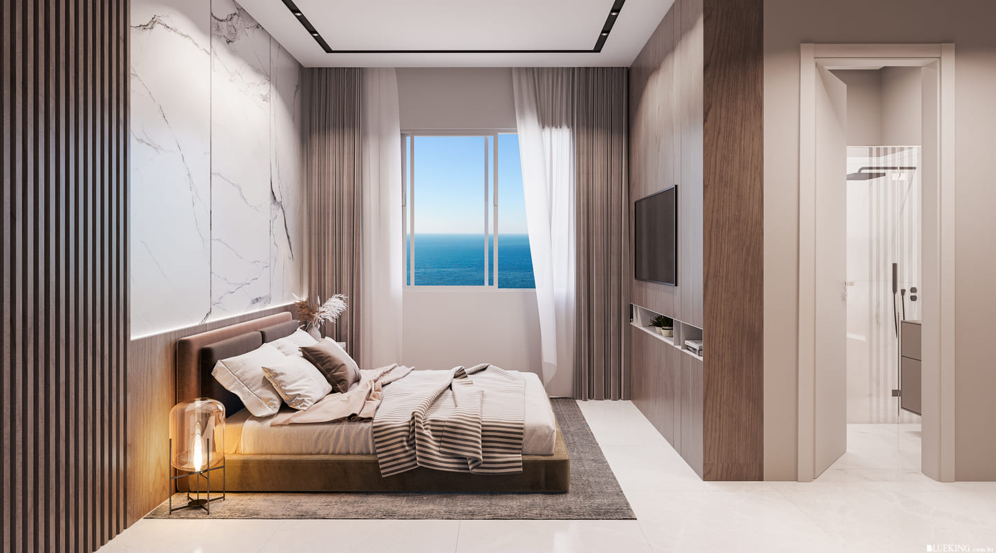 Render 4 do Vyllar Tower Residence em Porto Belo SC